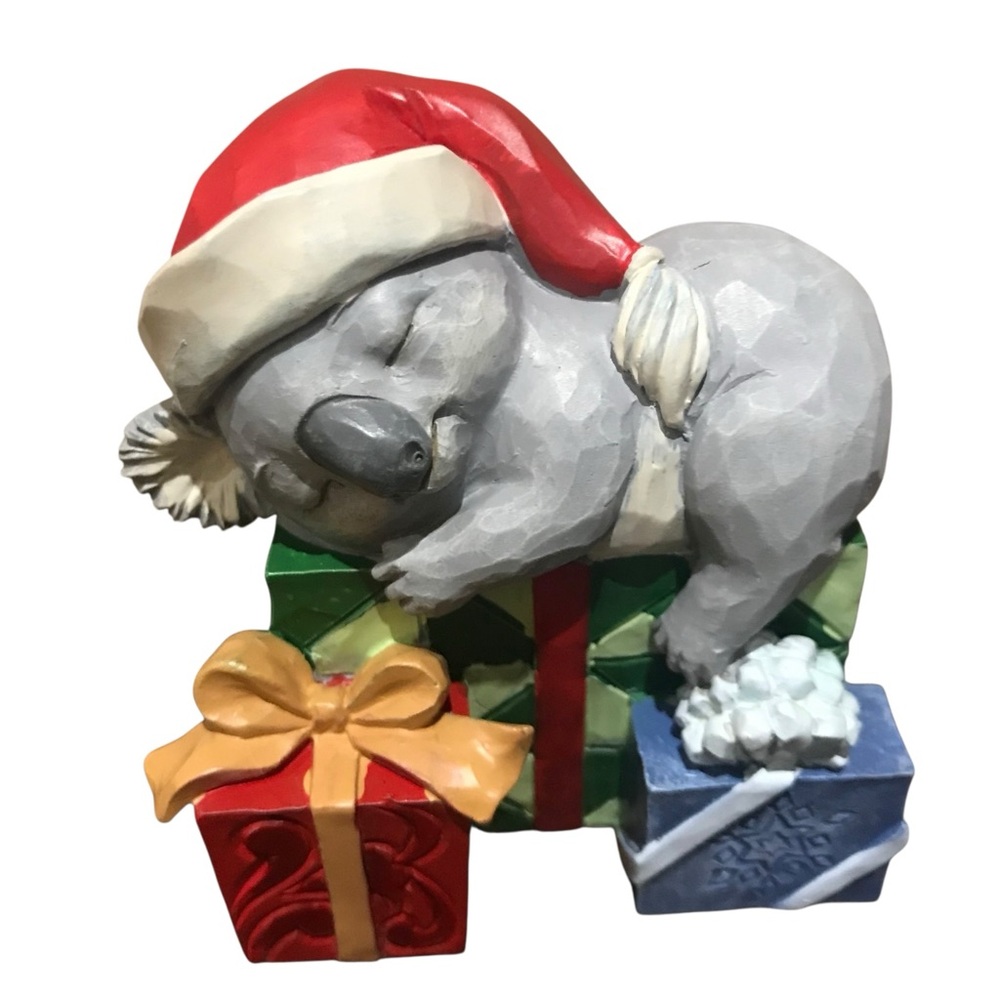 Jim Shore Koala Heartwood Creek Mini Christmas Gifts Australia New
